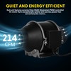 iPower 4" Quiet Inline Duct Fan with 10-speed Controller, 214