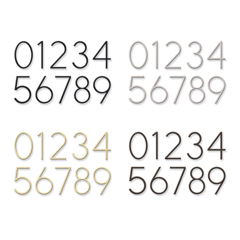 Distinctions by Hillman 843207 5-Inch Floating Mount House Polished Brass,