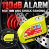 Motorcycle Disc Brake Alarm Lock for Theft Deterrence – 110dB