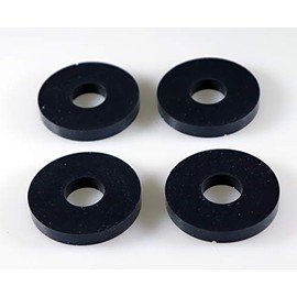 Sorbothane Premium Vibration Isolation Washer (1.75" OD x 0.63" ID x 0.25" Thick, 30 Durometer (Soft))