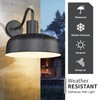 Darkaway Solar Barn Light for Outdoor, Dusk to Dawn Outside