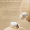 sunvito Sleep Headphones Sleep Earbuds, Mini Wireless Bluetooth 5.3 Invisible