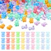 Keggaen 300Pcs Mini Resin Animals, Counting Bears Small Resin Tiny