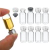 PATIKIL 3ml Sample Vials, 8 Pack Lab Empty Vials with