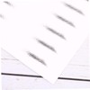 Baluue Hair-like Eyebrow Sticker 2 Sheets/20 Pairs Brow Tint for