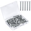 AIEX Long 6-32 Thread White Wall Plate Screws Outlet Cover