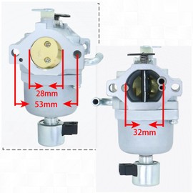 REMEDART 22 853 02-s carburetor Fits for Kohler 5400 Series KS530-3011 KS530-3012 S540-3014 KS590-3011 KS595-3018 Lawn Mower compatible with KH-22-853-02-S Carb with 22 083 01-S air filter