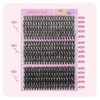 ANNAFRIS Cluster Lashes 30D+40D+50D Individual Eyelashes 300Pcs False Lashes Individual