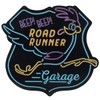 Looney Tunes Road Runner Garage Embossed Metal Sign - Vintage