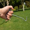 2PCS Tent Peg Puller - Camping Peg Remover Tool -