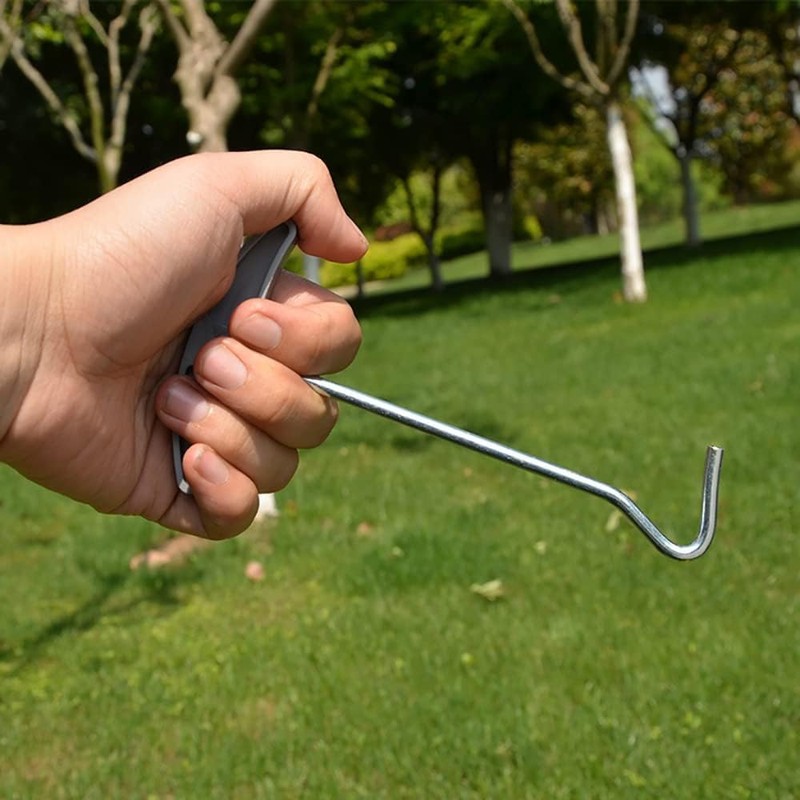 2PCS Tent Peg Puller - Camping Peg Remover Tool -