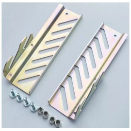 Innovative Gear 7 5/16" Bolt to Hook on Bed Frame #69 Headboard Conversion Plate Adapters, Pair