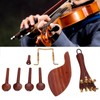 Violin Repair Parts Accessories High End Jujube Wood Tailpiece Chin