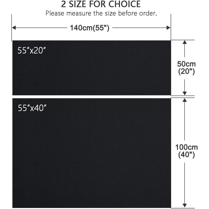 WAYBER Speaker Grill Cloth Stereo Mesh Fabric for 55" x