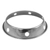 JADE TEMPLE 17065 Iron Ring for, Iron, Silver, 28 x