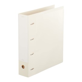 Lihit Lab Myfa Pressuri 4 Hole Ring Collection File Wide A4 Milky White F3301-0