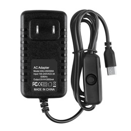 K-MAINS AC Adapter Compatible with cudy AX3000 2.5G Wi-Fi 6 Travel Router Model: TR3000 Power PSU