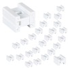 Aniai SPT-2 Wire Connectors White 25PCS - 18AWG Push Quick