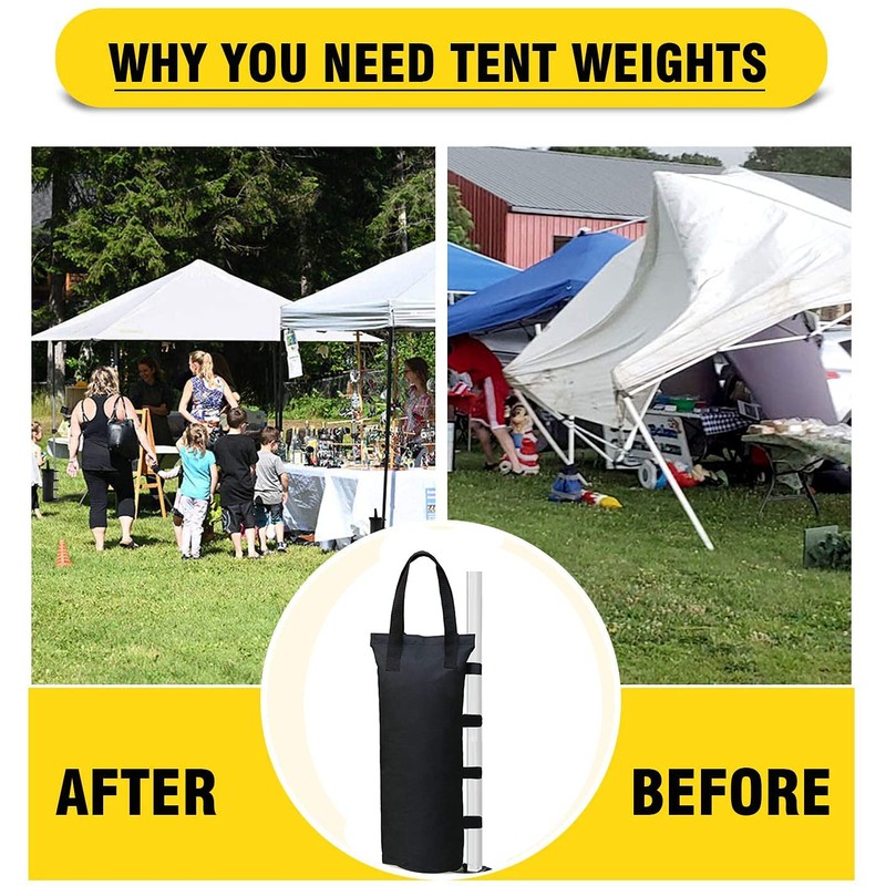 MOPHOEXII 4-Pack 112 LBS Extra Large Pop up Canopy Weights