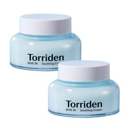 Toriden Dive-in Low Molecular Hyaluronic Acid Soothing Cream 100ml x 2 packs / 토리든 다이브인 저분자 히알루론산 수딩 크림 100ml x 2개입
