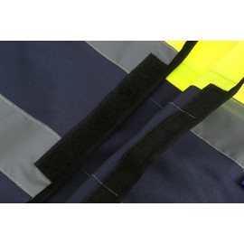 hi vis Reflective Vest High Visibility hi viz vis Executive Waistcoat Yellow Navy Blue Class 2
