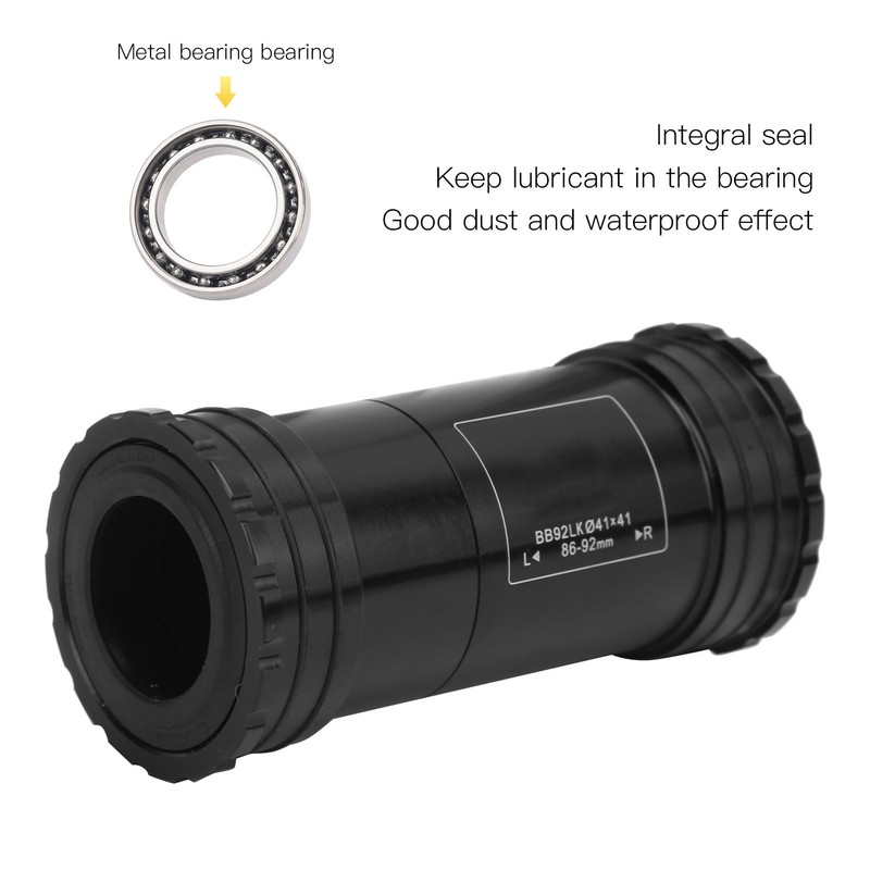 LeBycle Mountain Road Bike Steel Bearing Thread Type Bottom Bracket