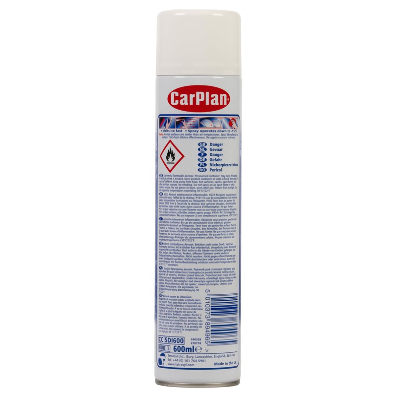 Carplan, Blue Star De-Icer Aerosol, 21 Fl Oz (Pack of