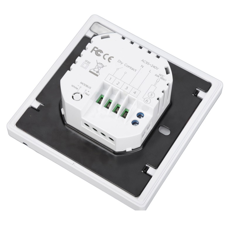 Boiler Heating Thermostat PC ABS 5A Wall Mounted WIFI Programmable