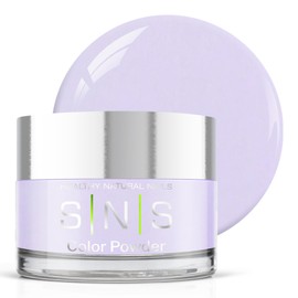 SNS Nail Dip Powder - Lavender Mist (Purple Cream), Long-Lasting Dip Colors for Healthier Nail Beds - Professional & DIY Use - 0.5 oz