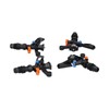 10PCS G1/2 Male Thread Rocking Arm Sprinkler 360° Rotating Lawn