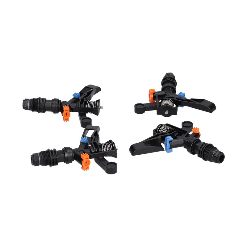 10PCS G1/2 Male Thread Rocking Arm Sprinkler 360° Rotating Lawn