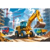 Trefl - Backhoe Loader - Puzzle 60 Pieces - Colourful