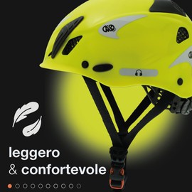 Kong 99716FY02KK Helmet Neon Yellow One Size