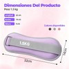Polainas Para Tobillo, 2 Pcs Pesas Para Tobillos, Polainas para