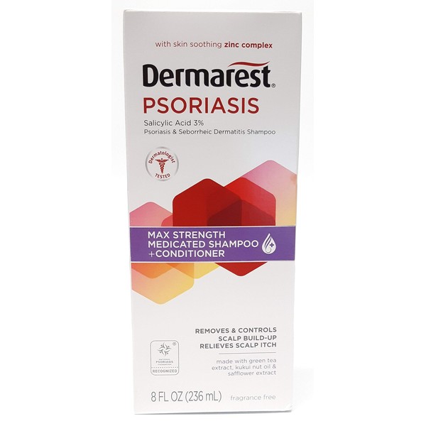 Dermarest Psoriasis Shampoo and Conditioner, 8 Ounces
