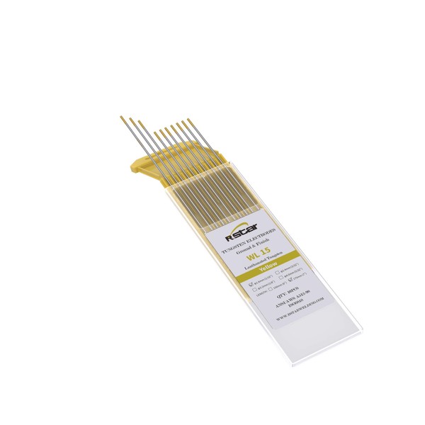 WL15 1.5% Lanthanated TIG Tungsten Electrode Electrode Diameter 1.6 x