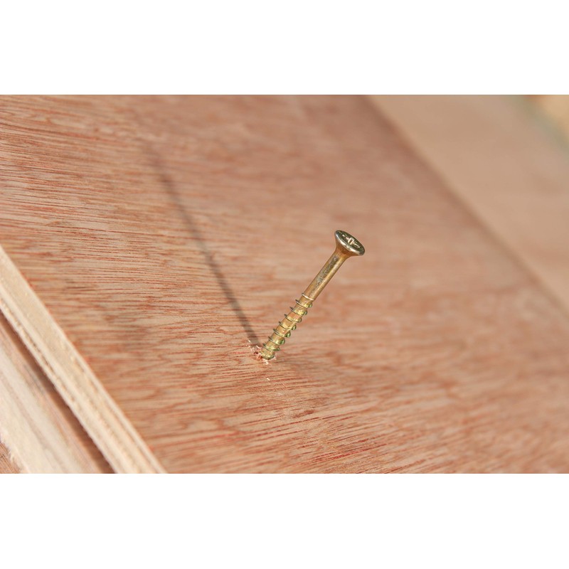 TIMCO Solo Chipboard & Woodscrews - Gold - 5.0 x