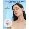 Wireless Earbuds, Bluetooth 5.4 Headphones Sport, Deep Bass Stereo Running