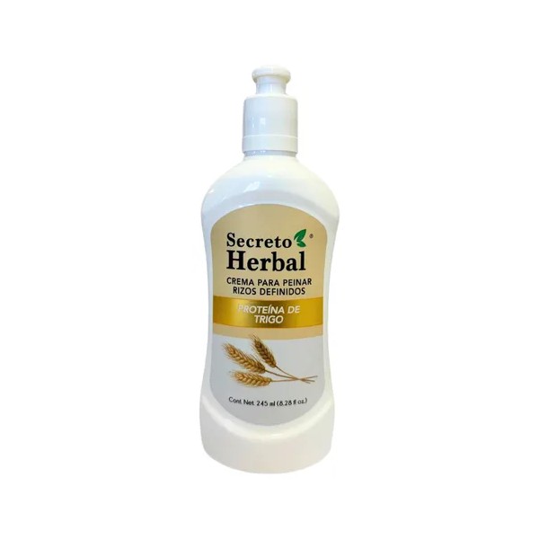 SECRETO HERBAL Crema para Peinar Rizos Definidos 245 ml