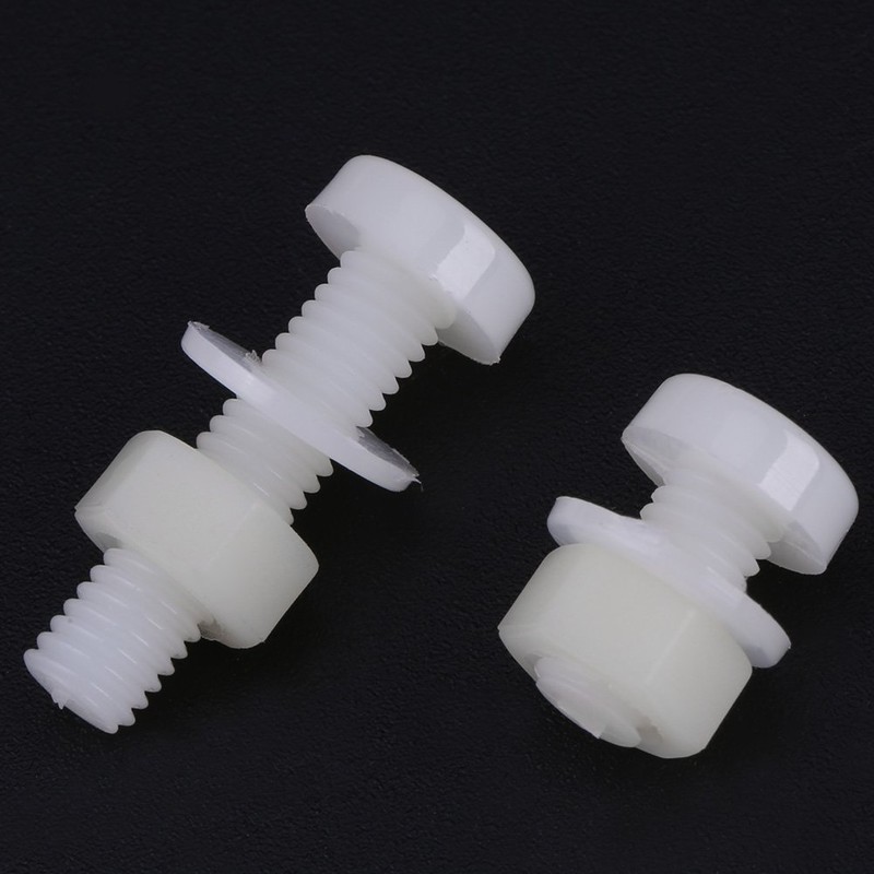150pcs Nylon Screws Nuts Spacer Assortment Kit, Plastic Screws M2