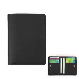 EORPAVU Kreditkartenhüllen für Herren,1 Stück Kartenhalter, Schützender Kartenhalter aus Leder, Für 8 Karten, Geeignet Für Männer Und Frauen. Ultradünner Mini-Kartenhalter,Kreditkartenhalter Mit RFID