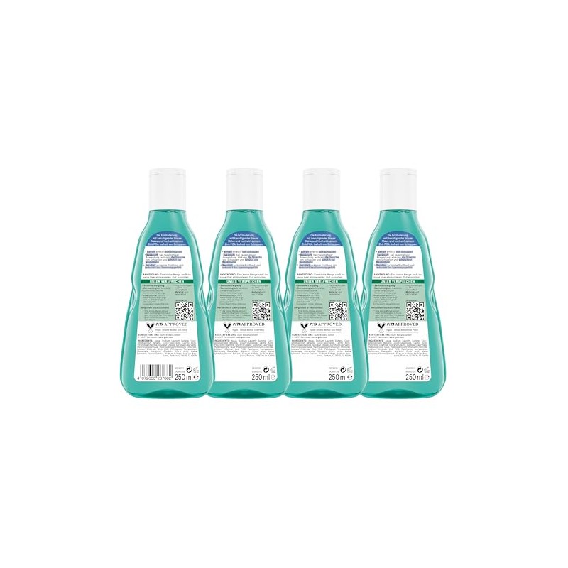 Guhl Anti-Dandruff Shampoo - Pack of 4 - 4 x