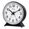 La Crosse Technology Equity Black Analog Wind Up Alarm Clock