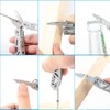 Mini Multitool Plier Set 12-in-1 Floding Plier Stainless Steel General