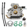SYOWADA 506450501 Chainsaw Carburetor Replacement for Husqvarna 435 440 435E