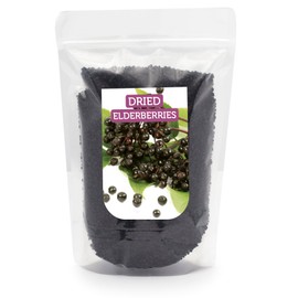 Dried ELDERBERRIES from Europe Premium Quality 900GR 2LB