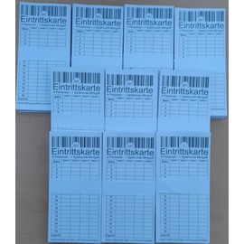 1000 Mini Golf Tickets for 4 People - White