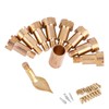 23PCS Wood Burning Kit Soldering Iron Craft Brass Pen Tips
