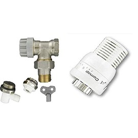 Senso Comap M28 Thermostatic Valve Set Square with Accessories 1/2-inch