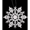 Christmas Concepts® Pack of 12-10cm Glitter Snowflake Hanging Decorations -